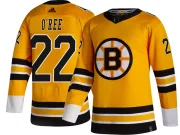 Adidas Youth Willie O'ree Boston Bruins Breakaway 2020/21 Special Edition Jersey - Gold