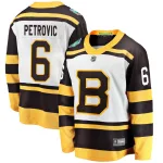 Fanatics Branded Alex Petrovic Boston Bruins 2019 Winter Classic Breakaway Jersey - White