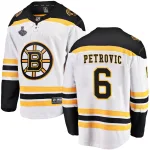 Fanatics Branded Alex Petrovic Boston Bruins Breakaway Away 2019 Stanley Cup Final Bound Jersey - White