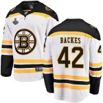 Fanatics Branded David Backes Boston Bruins Breakaway Away 2019 Stanley Cup Final Bound Jersey - White
