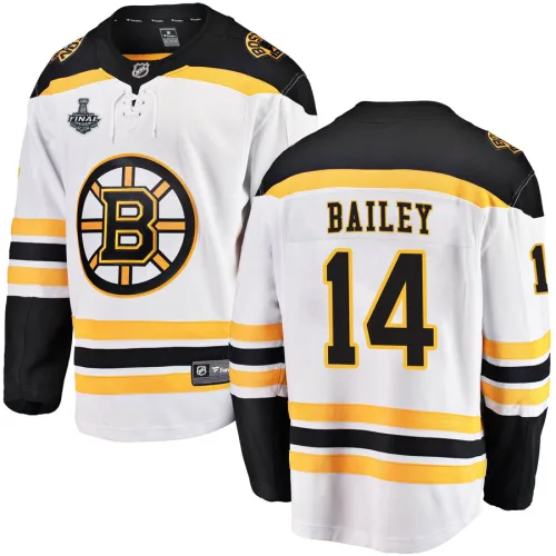 Fanatics Branded Garnet Ace Bailey Boston Bruins Breakaway Away 2019 Stanley Cup Final Bound Jersey - White