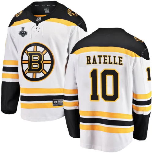 Fanatics Branded Jean Ratelle Boston Bruins Breakaway Away 2019 Stanley Cup Final Bound Jersey - White