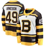 Fanatics Branded Linus Arnesson Boston Bruins 2019 Winter Classic Breakaway Jersey - White