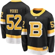 Fanatics Branded Men's Andrew Peeke Boston Bruins Premier Breakaway Alternate Jersey - Black
