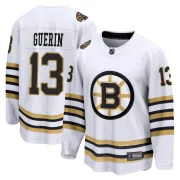 Fanatics Branded Men's Bill Guerin Boston Bruins Premier Breakaway 100th Anniversary Jersey - White