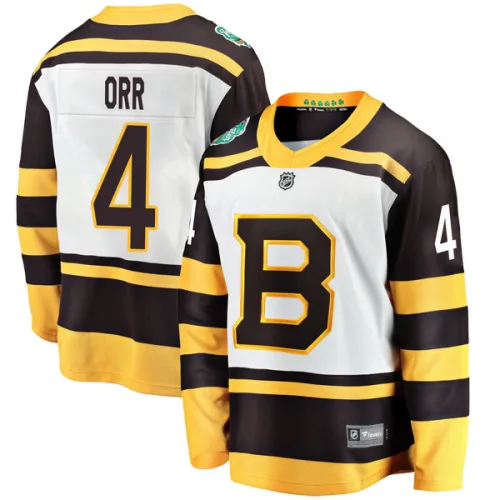 Fanatics Branded Men's Bobby Orr Boston Bruins 2019 Winter Classic Breakaway Jersey - White