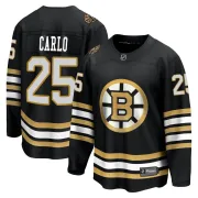 Fanatics Branded Men's Brandon Carlo Boston Bruins Premier Breakaway 100th Anniversary Jersey - Black