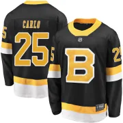 Fanatics Branded Men's Brandon Carlo Boston Bruins Premier Breakaway Alternate Jersey - Black