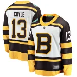 Fanatics Branded Men's Charlie Coyle Boston Bruins 2019 Winter Classic Breakaway Jersey - White
