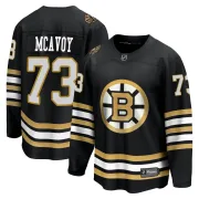 Fanatics Branded Men's Charlie McAvoy Boston Bruins Premier Breakaway 100th Anniversary Jersey - Black
