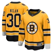 Fanatics Branded Men's Chris Nilan Boston Bruins Breakaway 2020/21 Special Edition Jersey - Gold