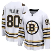 Fanatics Branded Men's Daniel Vladar Boston Bruins Premier Breakaway 100th Anniversary Jersey - White