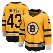 Fanatics Branded Men's Danton Heinen Boston Bruins Breakaway 2020/21 Special Edition Jersey - Gold
