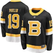 Fanatics Branded Men's Dave Poulin Boston Bruins Premier Breakaway Alternate Jersey - Black