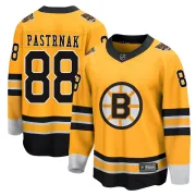 Fanatics Branded Men's David Pastrnak Boston Bruins Breakaway 2020/21 Special Edition Jersey - Gold