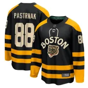 Fanatics Branded Men's David Pastrnak Boston Bruins Breakaway 2023 Winter Classic Jersey - Black