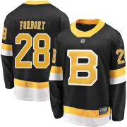 Fanatics Branded Men's Derek Forbort Boston Bruins Premier Breakaway Alternate Jersey - Black