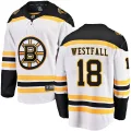 Fanatics Branded Men's Ed Westfall Boston Bruins Breakaway Away Jersey - White
