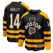 Fanatics Branded Men's Garnet Ace Bailey Boston Bruins Breakaway 2023 Winter Classic Jersey - Black