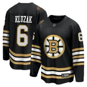 Fanatics Branded Men's Gord Kluzak Boston Bruins Premier Breakaway 100th Anniversary Jersey - Black