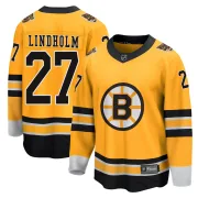 Fanatics Branded Men's Hampus Lindholm Boston Bruins Breakaway 2020/21 Special Edition Jersey - Gold