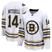 Fanatics Branded Men's Ian Mitchell Boston Bruins Premier Breakaway 100th Anniversary Jersey - White