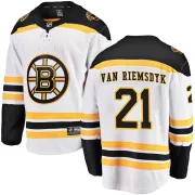 Fanatics Branded Men's James van Riemsdyk Boston Bruins Breakaway Away Jersey - White