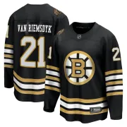 Fanatics Branded Men's James van Riemsdyk Boston Bruins Premier Breakaway 100th Anniversary Jersey - Black