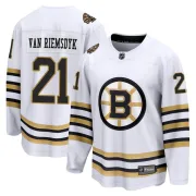 Fanatics Branded Men's James van Riemsdyk Boston Bruins Premier Breakaway 100th Anniversary Jersey - White