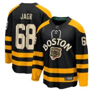 Fanatics Branded Men's Jaromir Jagr Boston Bruins Breakaway 2023 Winter Classic Jersey - Black