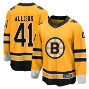 Fanatics Branded Men's Jason Allison Boston Bruins Breakaway 2020/21 Special Edition Jersey - Gold