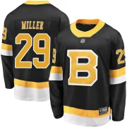 Fanatics Branded Men's Jay Miller Boston Bruins Premier Breakaway Alternate Jersey - Black