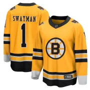 Fanatics Branded Men's Jeremy Swayman Boston Bruins Breakaway 2020/21 Special Edition Jersey - Gold