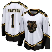 Fanatics Branded Men's Jeremy Swayman Boston Bruins Breakaway Special Edition 2.0 Jersey - White