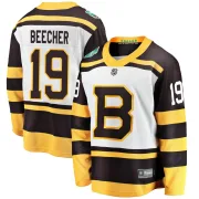 Fanatics Branded Men's Johnny Beecher Boston Bruins 2019 Winter Classic Breakaway Jersey - White