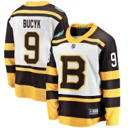 Fanatics Branded Men's Johnny Bucyk Boston Bruins 2019 Winter Classic Breakaway Jersey - White
