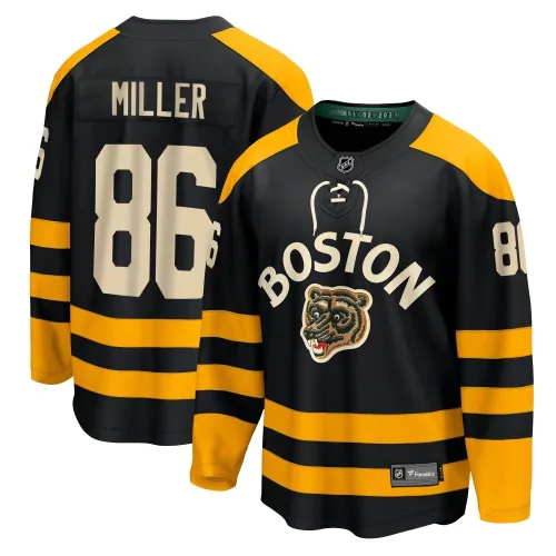 Fanatics Branded Men's Kevan Miller Boston Bruins Breakaway 2023 Winter Classic Jersey - Black
