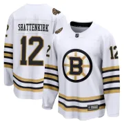 Fanatics Branded Men's Kevin Shattenkirk Boston Bruins Premier Breakaway 100th Anniversary Jersey - White
