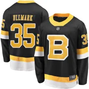 Fanatics Branded Men's Linus Ullmark Boston Bruins Premier Breakaway Alternate Jersey - Black