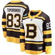 Fanatics Branded Men's Luke Toporowski Boston Bruins 2019 Winter Classic Breakaway Jersey - White
