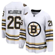 Fanatics Branded Men's Marc McLaughlin Boston Bruins Premier Breakaway 100th Anniversary Jersey - White