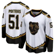 Fanatics Branded Men's Matthew Poitras Boston Bruins Breakaway Special Edition 2.0 Jersey - White