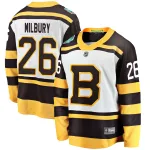 Fanatics Branded Men's Mike Milbury Boston Bruins 2019 Winter Classic Breakaway Jersey - White