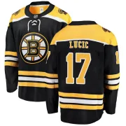 Fanatics Branded Men's Milan Lucic Boston Bruins Breakaway Home Jersey - Black