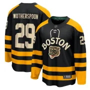 Fanatics Branded Men's Parker Wotherspoon Boston Bruins Breakaway 2023 Winter Classic Jersey - Black