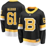 Fanatics Branded Men's Pat Maroon Boston Bruins Premier Breakaway Alternate Jersey - Black