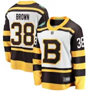 Fanatics Branded Men's Patrick Brown Boston Bruins 2019 Winter Classic Breakaway Jersey - White