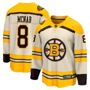Fanatics Branded Men's Peter Mcnab Boston Bruins Premier Breakaway 100th Anniversary Jersey - Cream