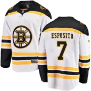 Fanatics Branded Men's Phil Esposito Boston Bruins Breakaway Away Jersey - White