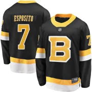 Fanatics Branded Men's Phil Esposito Boston Bruins Premier Breakaway Alternate Jersey - Black